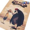 one piece luffy and ace kraft paper poster 673 - Anime Posters Mall