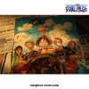 one piece luffy team kraft paper poster 463 - Anime Posters Mall