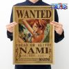 one piece nami wanted kraft paper poster 617 - Anime Posters Mall
