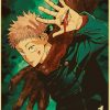 Anime Jujutsu Kaisen Posters Kraft Paper Vintage Poster Wall Art Painting Study Home Living Room Decoration 1 - Anime Posters Mall