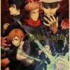 Anime Jujutsu Kaisen Posters Kraft Paper Vintage Poster Wall Art Painting Study Home Living Room Decoration - Anime Posters Mall