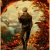 Anime Jujutsu Kaisen Posters Kraft Paper Vintage Poster Wall Art Painting Study Home Living Room Decoration 11 - Anime Posters Mall