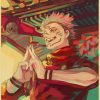 Anime Jujutsu Kaisen Posters Kraft Paper Vintage Poster Wall Art Painting Study Home Living Room Decoration 36 - Anime Posters Mall