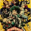 Anime My Hero Academia Retro Poster Manga Katsuki Bakugo Kraft Paper Prints Vintage Room Home Decor 14 - Anime Posters Mall