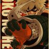 Anime My Hero Academia Retro Poster Manga Katsuki Bakugo Kraft Paper Prints Vintage Room Home Decor 16 - Anime Posters Mall