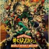 Anime My Hero Academia Retro Poster Manga Katsuki Bakugo Kraft Paper Prints Vintage Room Home Decor 48 - Anime Posters Mall