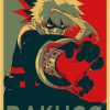 Anime My Hero Academia Retro Poster Manga Katsuki Bakugo Kraft Paper Prints Vintage Room Home Decor 52 - Anime Posters Mall