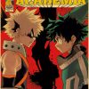 Anime My Hero Academia Retro Poster Manga Katsuki Bakugo Kraft Paper Prints Vintage Room Home Decor 6 - Anime Posters Mall