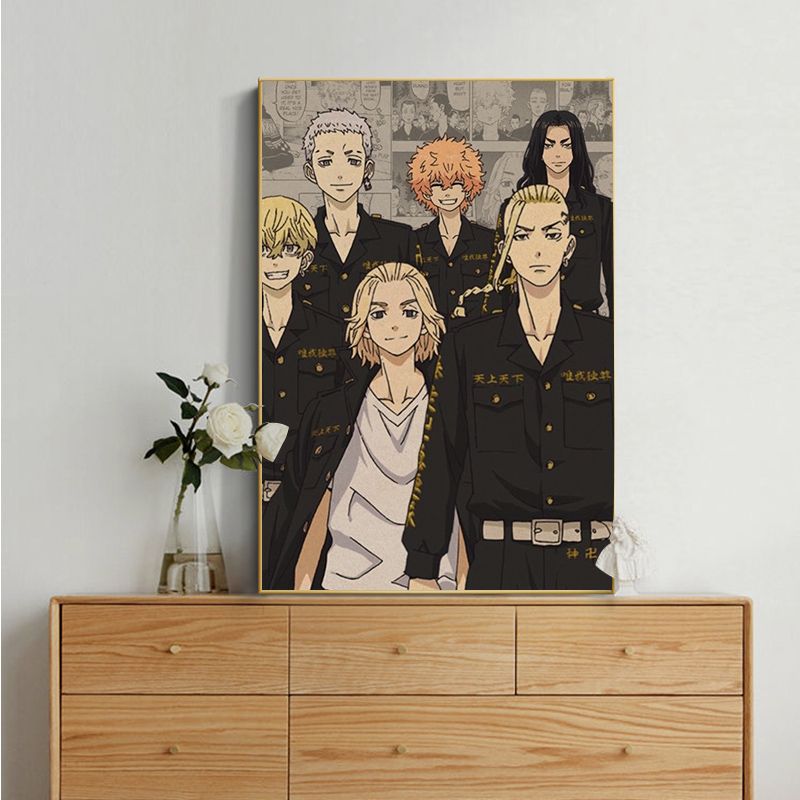 Anime Tokyo Revengers Good Quality Prints And Posters Vintage Room Bar Cafe Decor Nordic Home Decor 1 - Anime Posters Mall