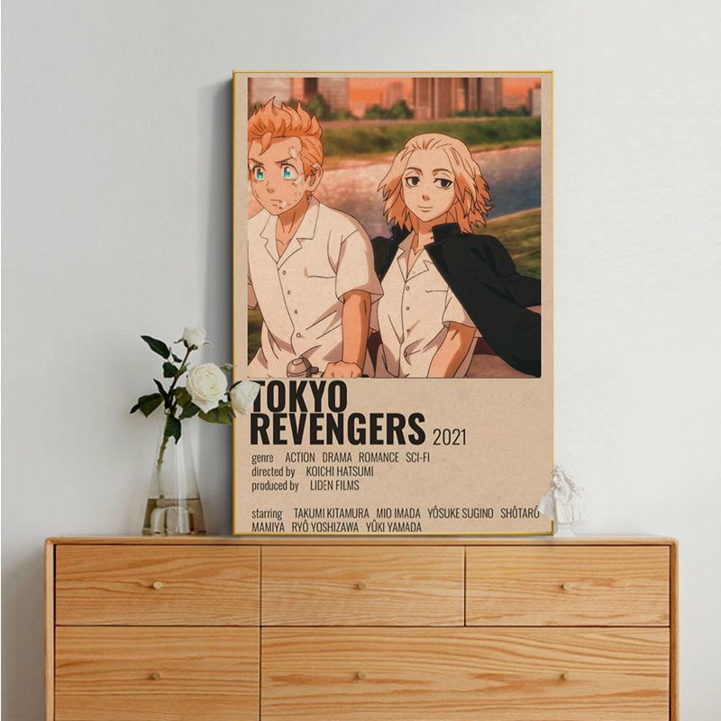 Anime Tokyo Revengers Good Quality Prints And Posters Vintage Room Bar Cafe Decor Nordic Home Decor 13 - Anime Posters Mall