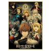 Death Note Retro Kraft Paper Poster of Classic Japan Anime Series Art Cartoon Painting Sticker for 11 - Anime Posters Mall