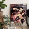 Demon Slayer Nezuko Kamado Movie Posters Kraft Paper Sticker Home Bar Cafe Room Wall Decor 4 - Anime Posters Mall