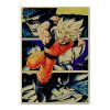 New Anime Retro Dragon Ball Paper Poster Cartoon Son Goku Vegeta IV Frieza Kuririn BedroomDecoration Painting 25 - Anime Posters Mall