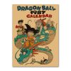 New Anime Retro Dragon Ball Paper Poster Cartoon Son Goku Vegeta IV Frieza Kuririn BedroomDecoration Painting 4 - Anime Posters Mall