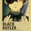 Retro Japanese lassic Anime Compilation Attack Giant Tokyo Ghoul Poster Painting Kraft Paper Hanging Painting Home 17 - Anime Posters Mall